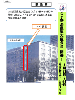 参考4）懸垂幕の設置（PDF：296KB）