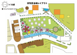 植物園 会場レイアウト