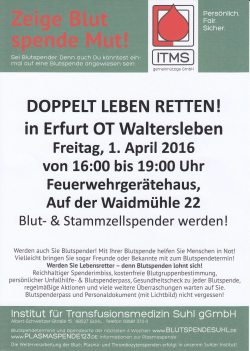 in Erfurt OT Waltersleben