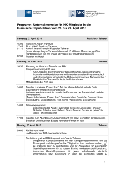 Programm_ Iran-Unternehmerreise