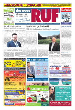 gutschein - Der neue RUF
