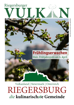 Gemeindezeitung März 2016 - Marktgemeinde Riegersburg