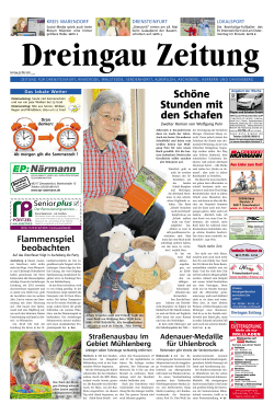 Schöne Stunden mit den Schafen