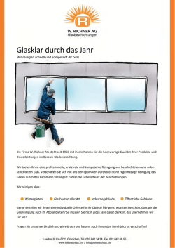 Infoblatt zum