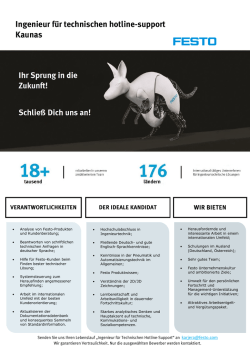 Ingenieur f&uuml;r technischen hotline