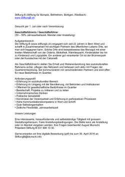 dazu - Stiftung B