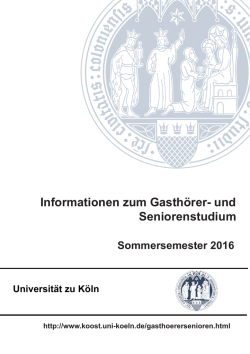 Informationen zum Gasth&ouml;rer