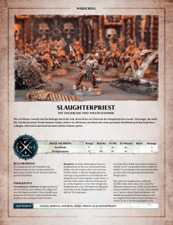 slaughterpriest - Games Workshop