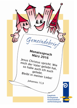 Hier k&ouml;nnen Sie den aktuellen Gemeindebrief runterladen.