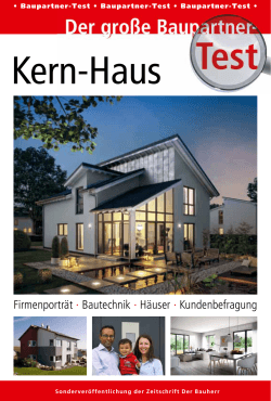 Baupartnertest Kern-Haus - sz-immo.de