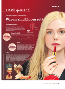 Hesch gwüsst? - Coopzeitung