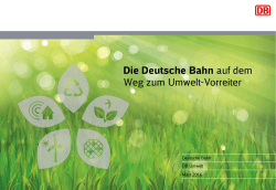 DB Umwelt - Deutsche Bahn