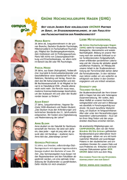 Gr&uuml;ne Hochschulgruppe - fernuni
