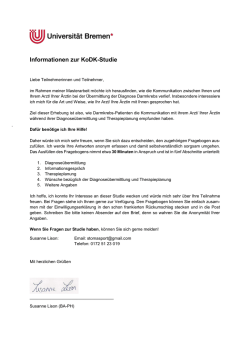 Informationen zur KoDK