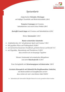 jetzt entdecken und geniessen!