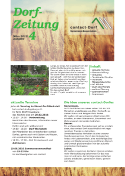 Dorfzeitung4 - contact-Dorf