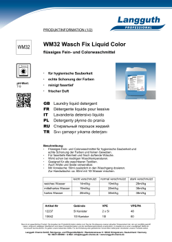WM32 Wasch Fix Liquid Color