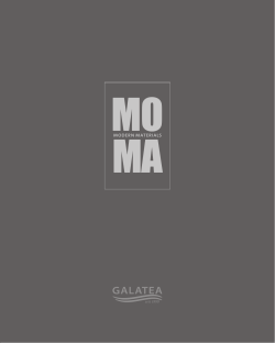 MOMA Modern Materials by GALATEA Entdecken Sie neue