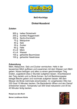 Dinkel-Nussbrot