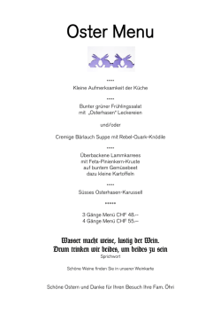 Januarhits im Landgasthof Rössle