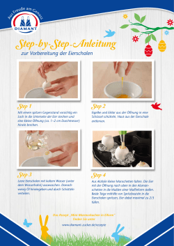 Step by Step Anleitung