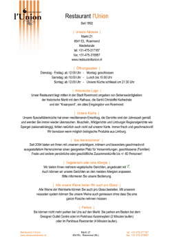 Restaurant l`Union