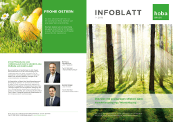 infoblatt - Hoba Druck AG