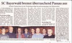 SC Bayerwald bremst überraschend Passau aus