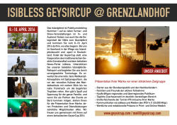 ISIBLESS GEYSIRCUP @ GRENZLANDHOF