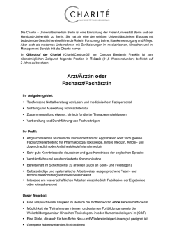 Arzt/Ärztin oder Facharzt/Fachärztin