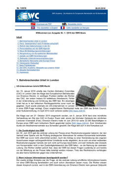 EBR-News Nr. 1/2016