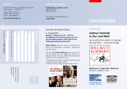Programm - Landesbüro Thüringen der Friedrich-Ebert