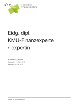 Broschüre downloaden - IfFP - Institut für Finanzplanung
