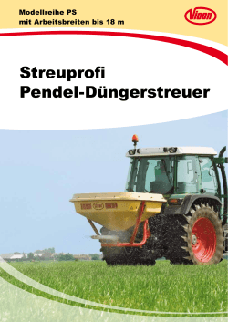 Streuprofi Pendel-Düngerstreuer