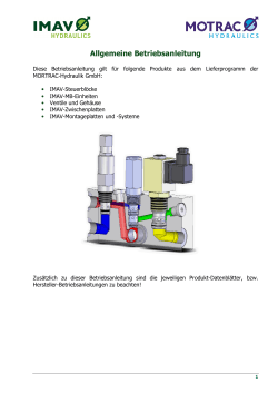 Deutsch - IMAV-Hydraulik GmbH