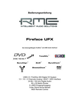 Fireface UFX - MusicNetwork AG
