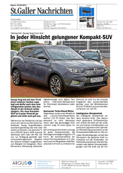 In jeder Hinsicht gelungener Kompakt-SUV