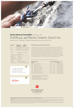 Factsheet - Notenstein