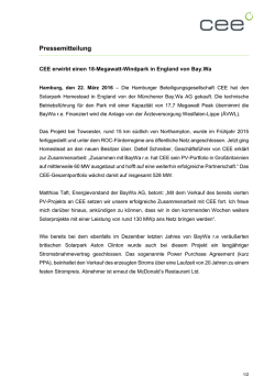 Pressemitteilung