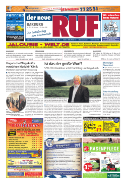 harburg - Der neue RUF