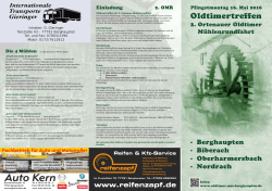 Oldtimertreffen - MSC Berghaupten