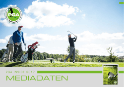 mediadaten - PGA of Germany