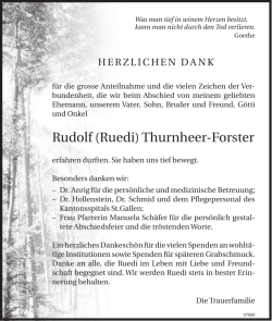 rudolf (ruedi) Thurnheer-Forster