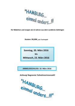 Informationen - Kinder- und Jugendb&uuml;ro Gemeinde Gleichen