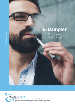 E-Dampfen - Helvetic Vape