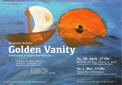Golden Vanity - Kath. Gemeinde Maria Rosenkranz in F. a. M.