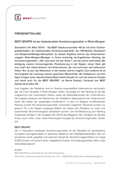 Ranking - Best Gruppe