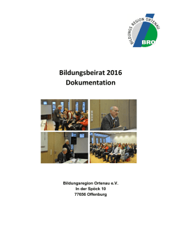 Dokumentation und Jahresbericht zum