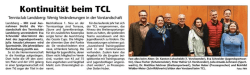 Page 1 Kontinuität beim TCL Tennisclub Landsberg: Wenig