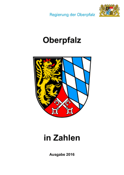 Oberpfalz in Zahlen - Regierung der Oberpfalz